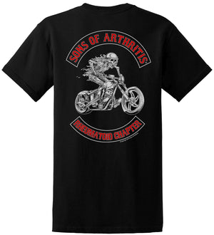 Rheumatoid Chapter Short Sleeve Biker T-Shirt