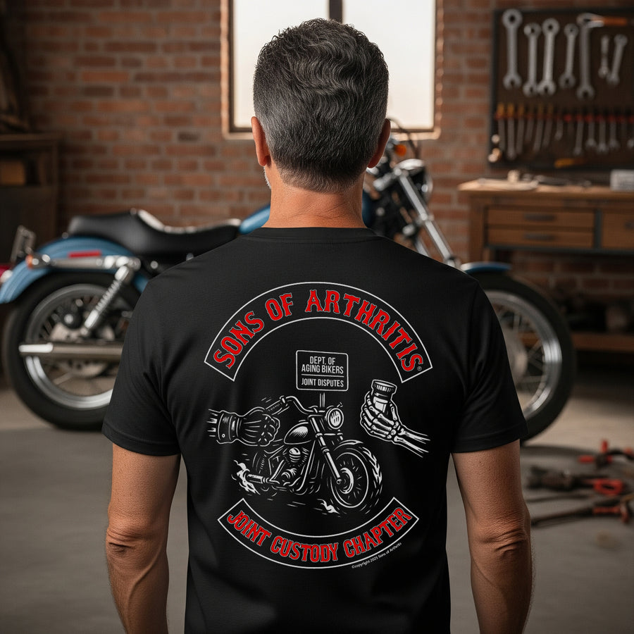 Sons of Arthritis - Joint Custody Chapter - Black