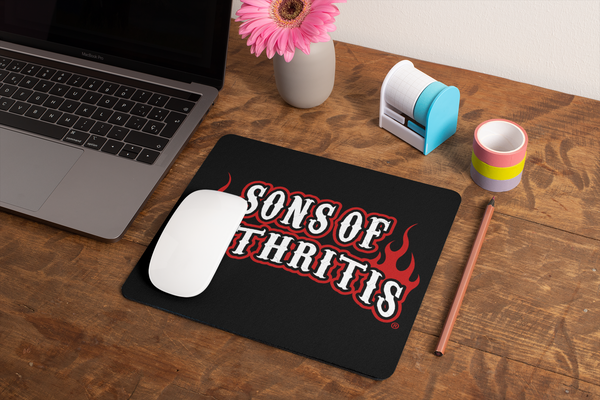 Sons of Arthritis Mouse Pad - Flame