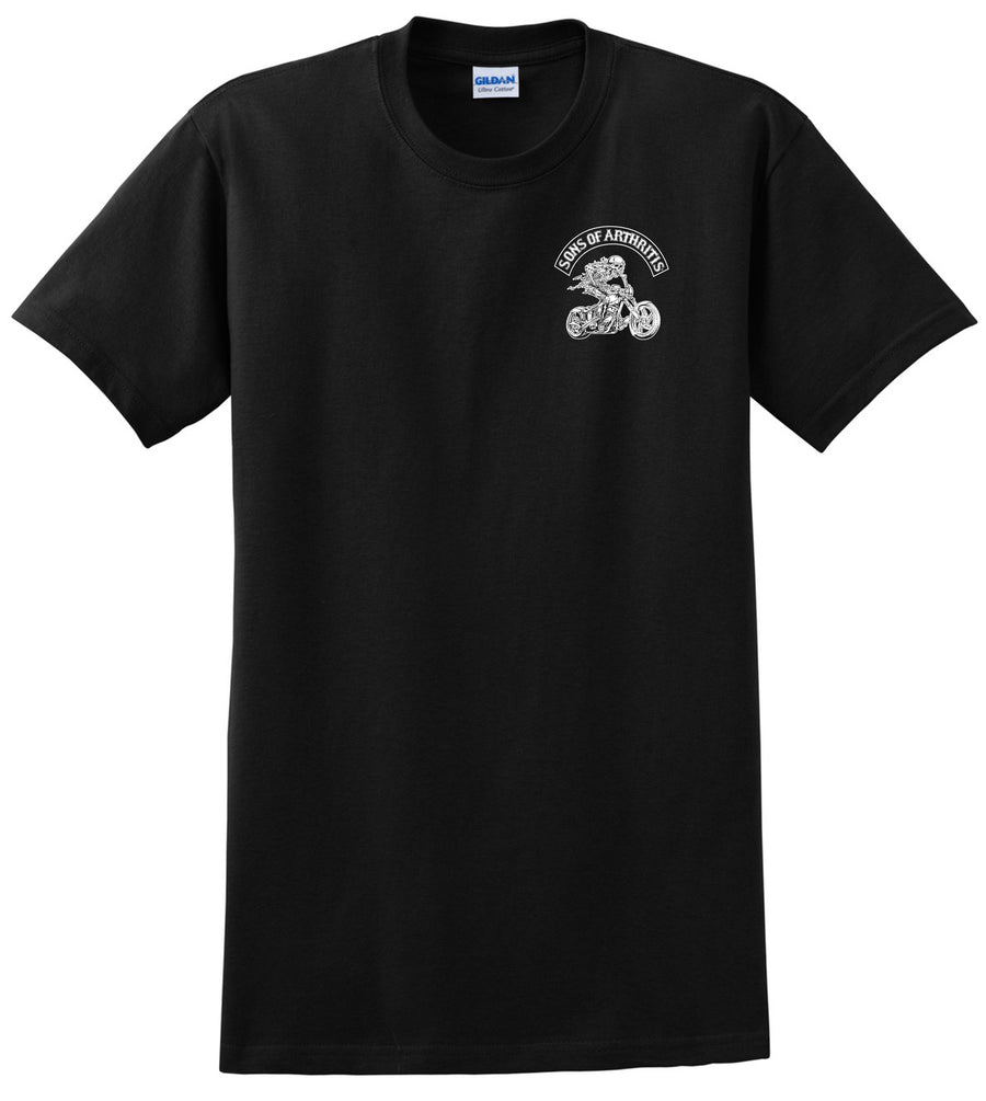 Sons of Arthritis Ibuprofen Chapter Tee (BLACK & WHITE)