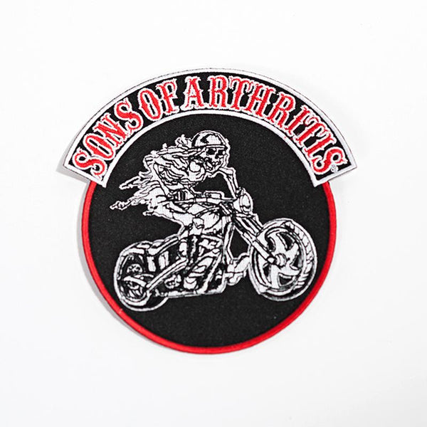 Sons of Arthritis Round Patch 5x5